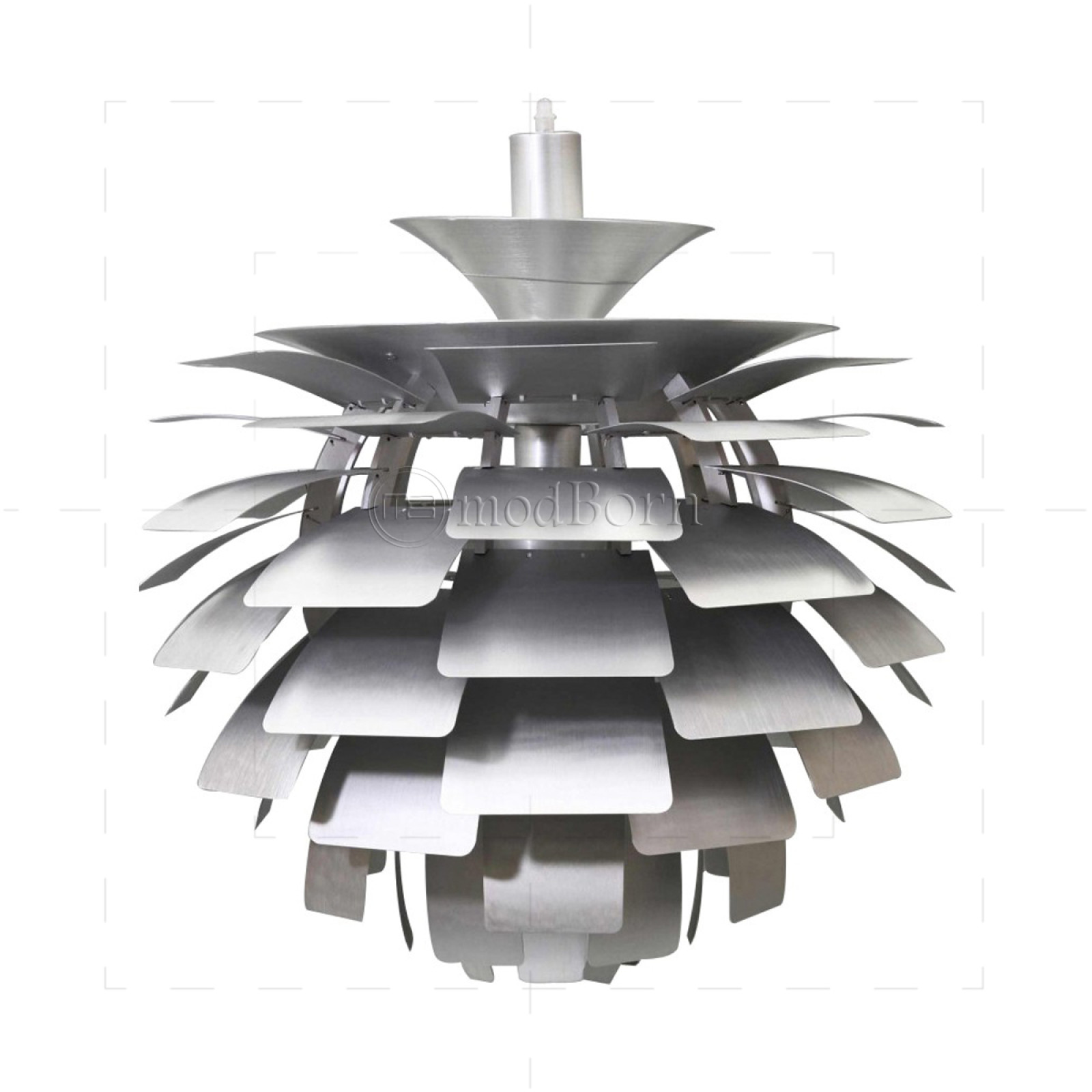 Ceiling Lamp Silver - 48cm